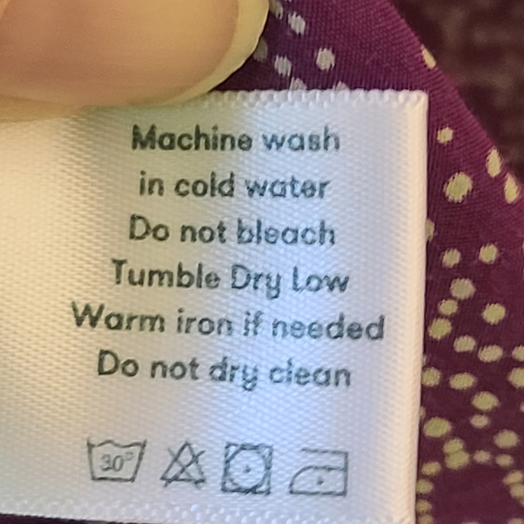 Roller Rabbit Purple Patterned Blouse - Picture 6 of 7